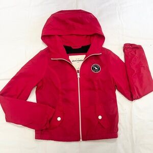 Abercrombie & Fitch Kids Bright Red Raincoat